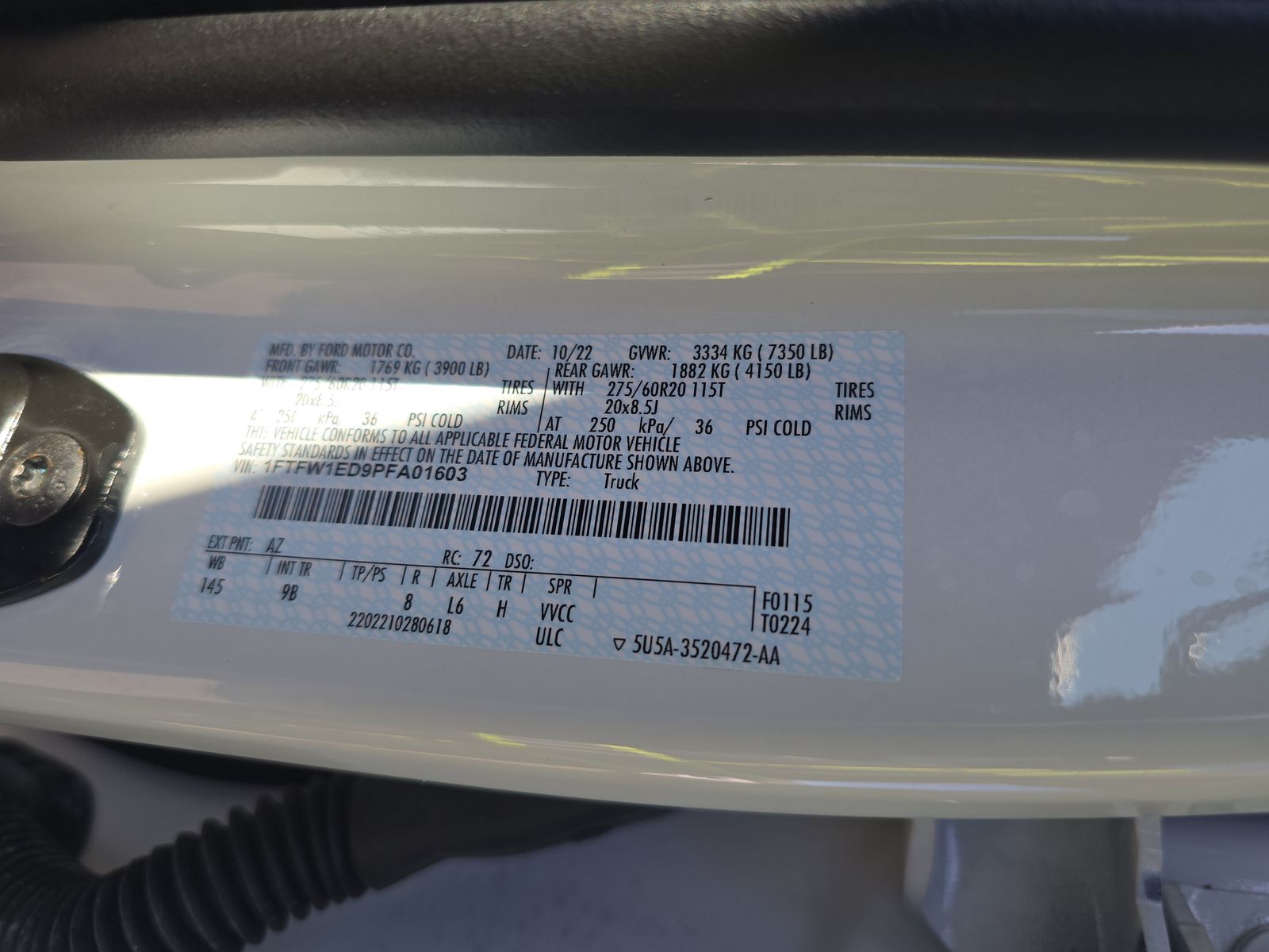 2023 Ford F-150 Hybrid Platinum AWD