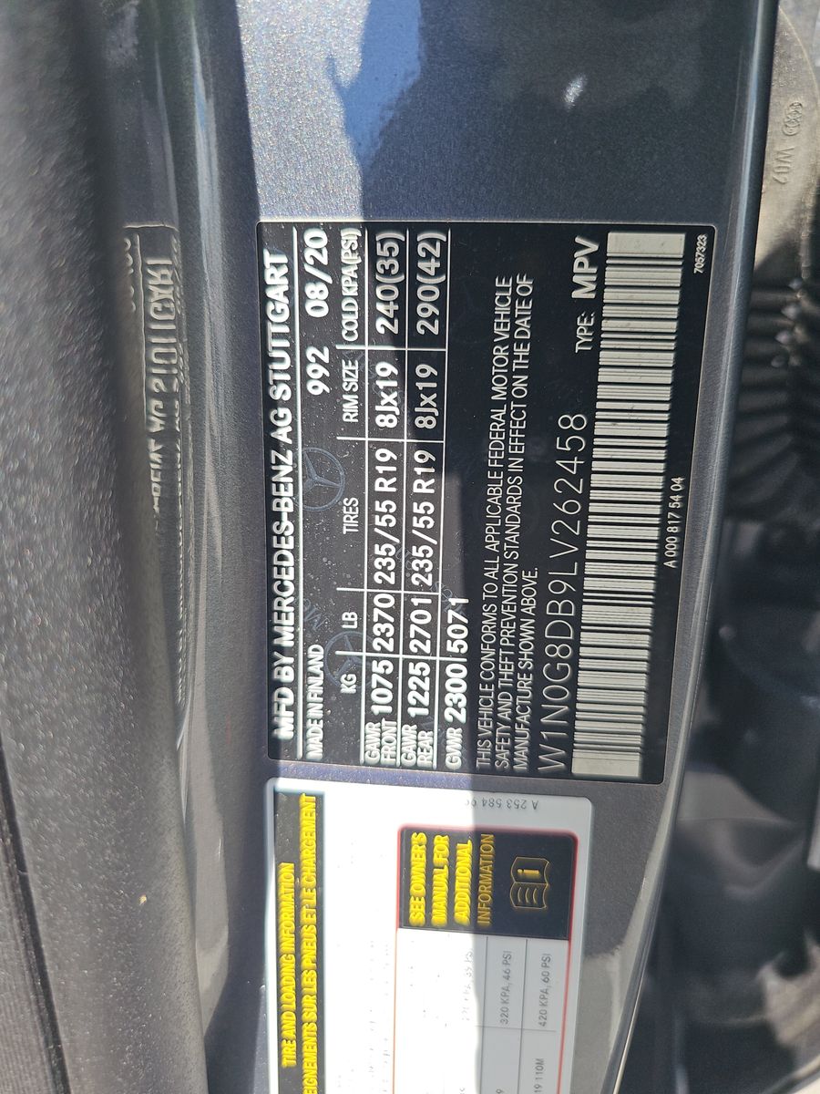 2020 Mercedes-Benz GLC GLC 300 RWD