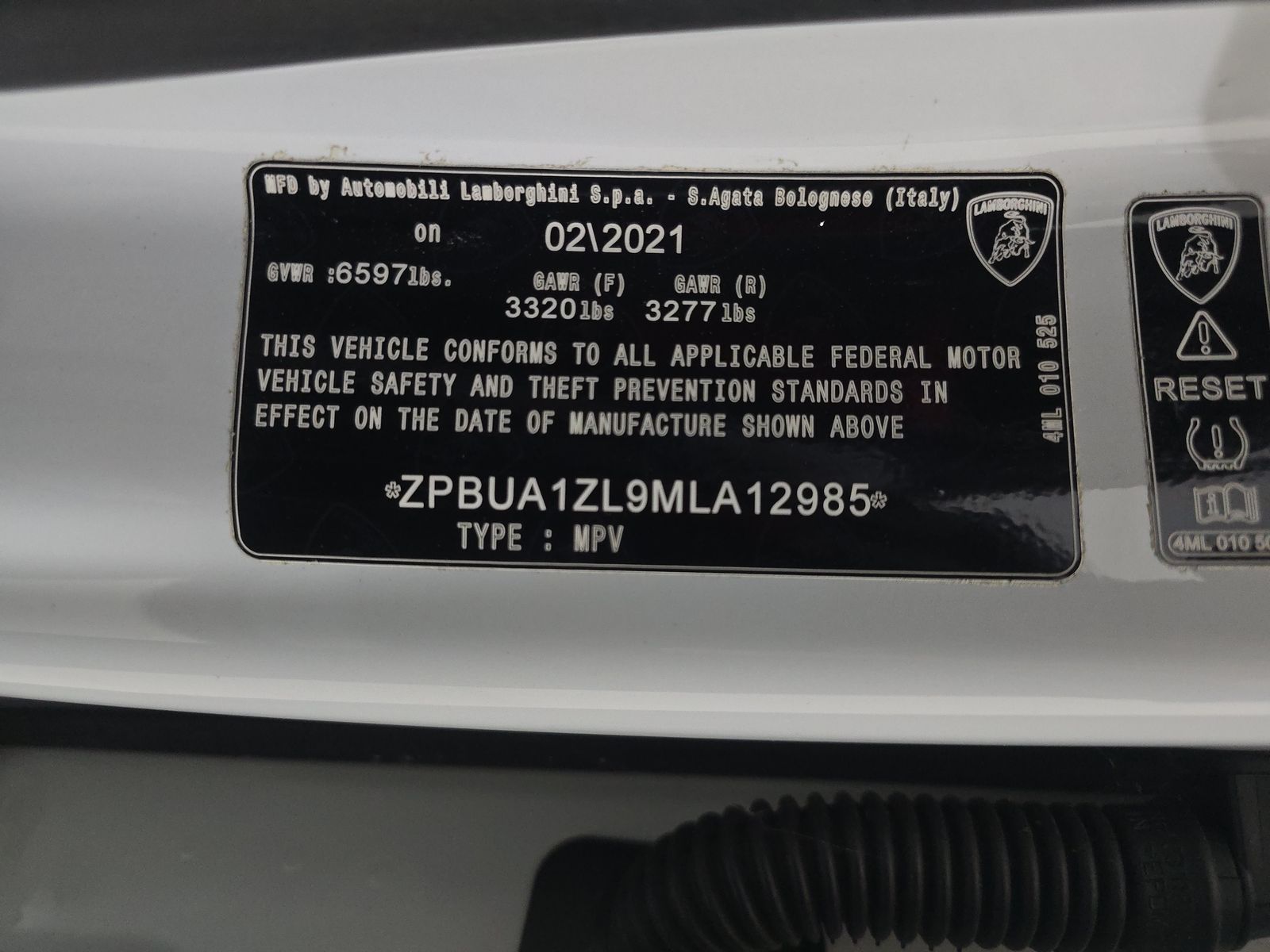 2021 Lamborghini Urus Base AWD