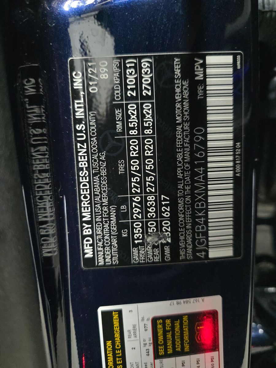 2021 Mercedes-Benz GLE GLE 350 AWD