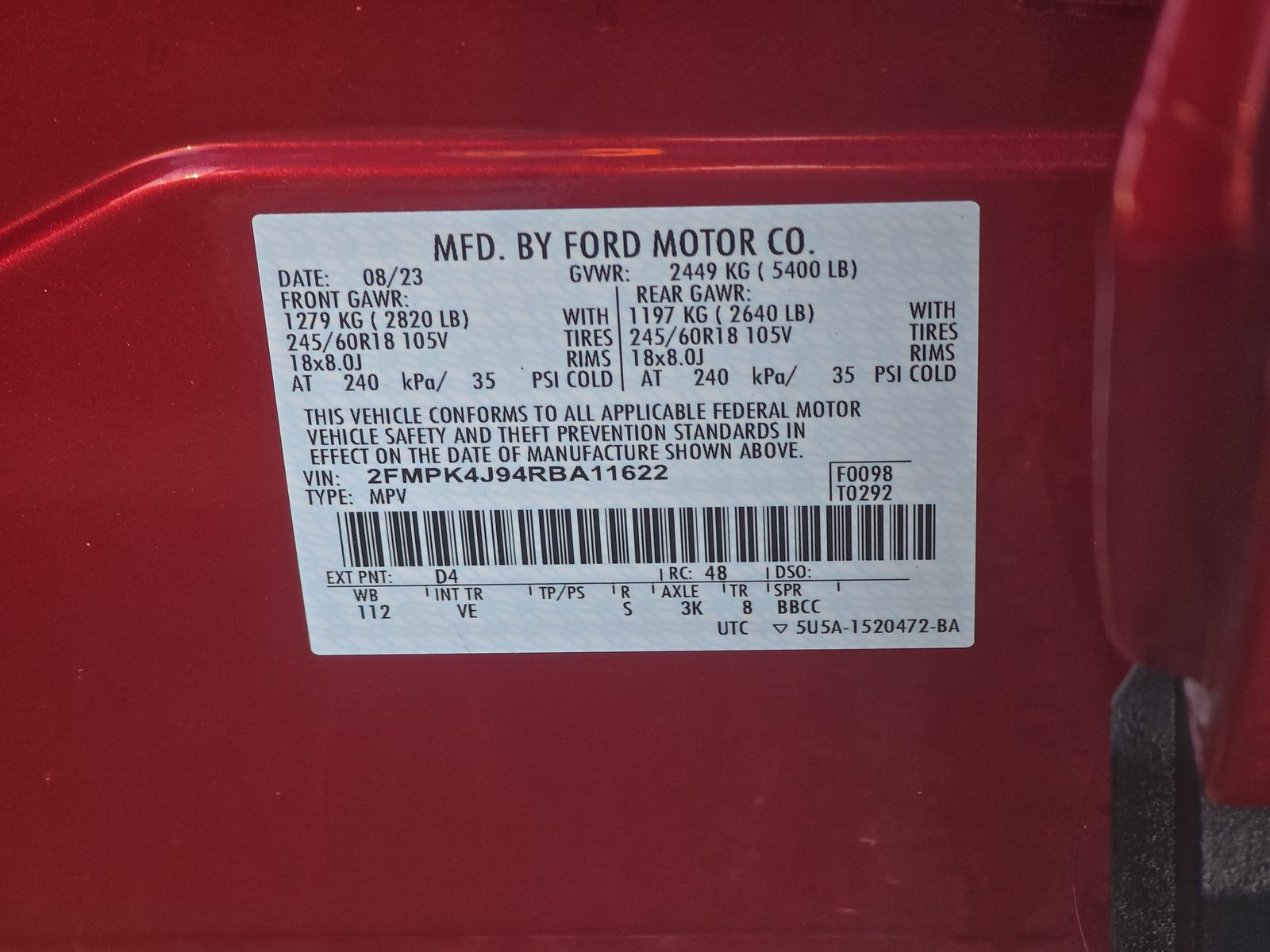 2024 Ford Edge SEL AWD