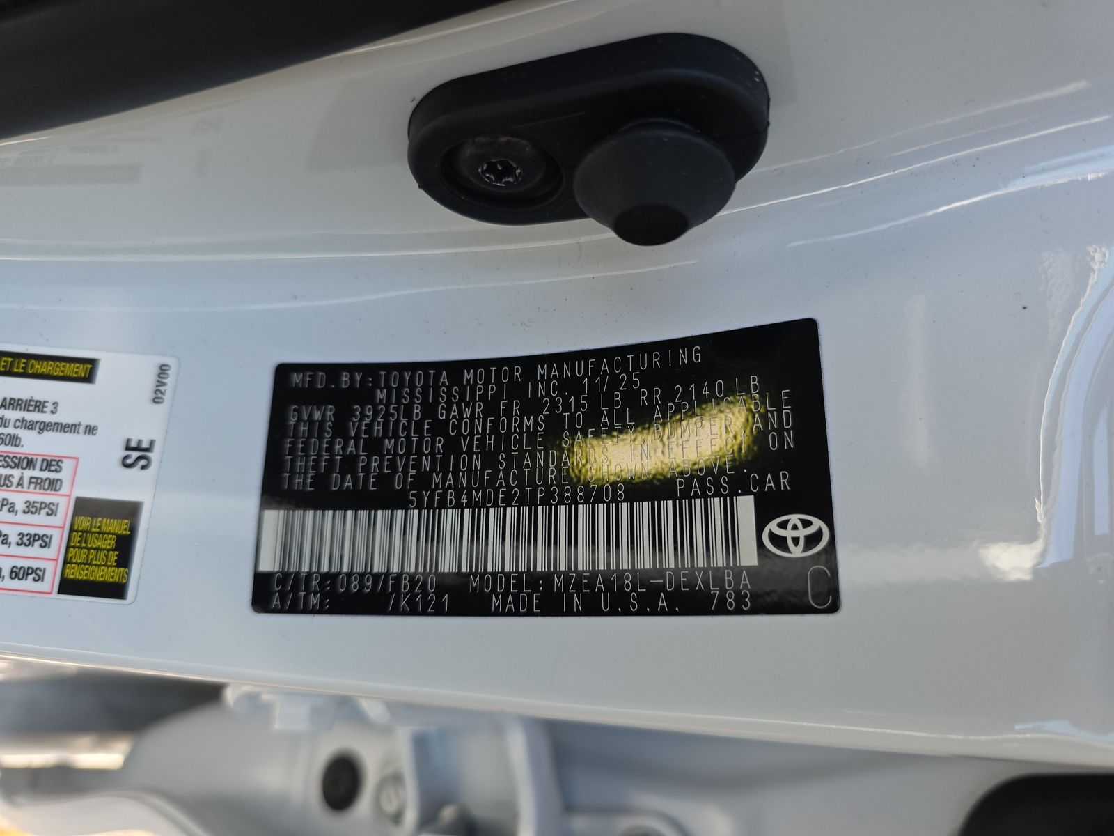 2026 Toyota Corolla LE FWD