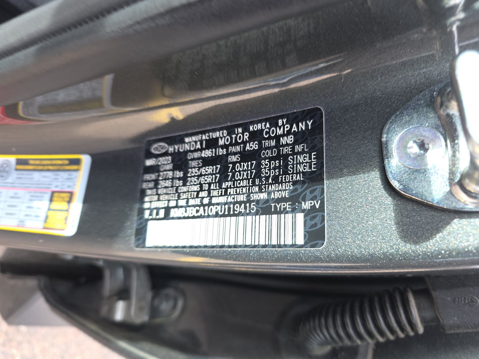 2023 Hyundai Tucson Hybrid Blue AWD