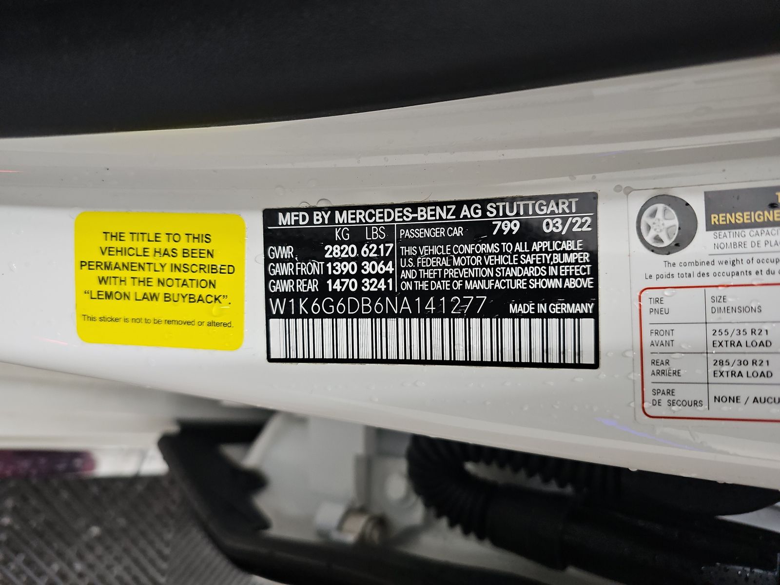 2022 Mercedes-Benz S-Class S 500 AWD