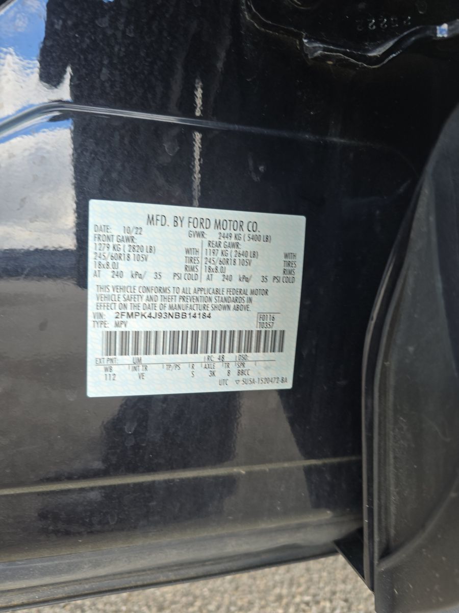 2022 Ford Edge SEL AWD