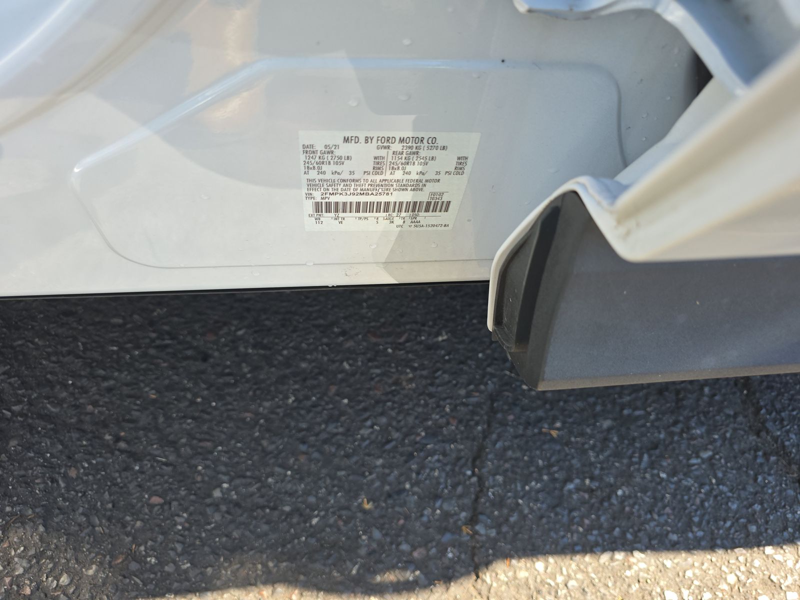 2021 Ford Edge SEL FWD