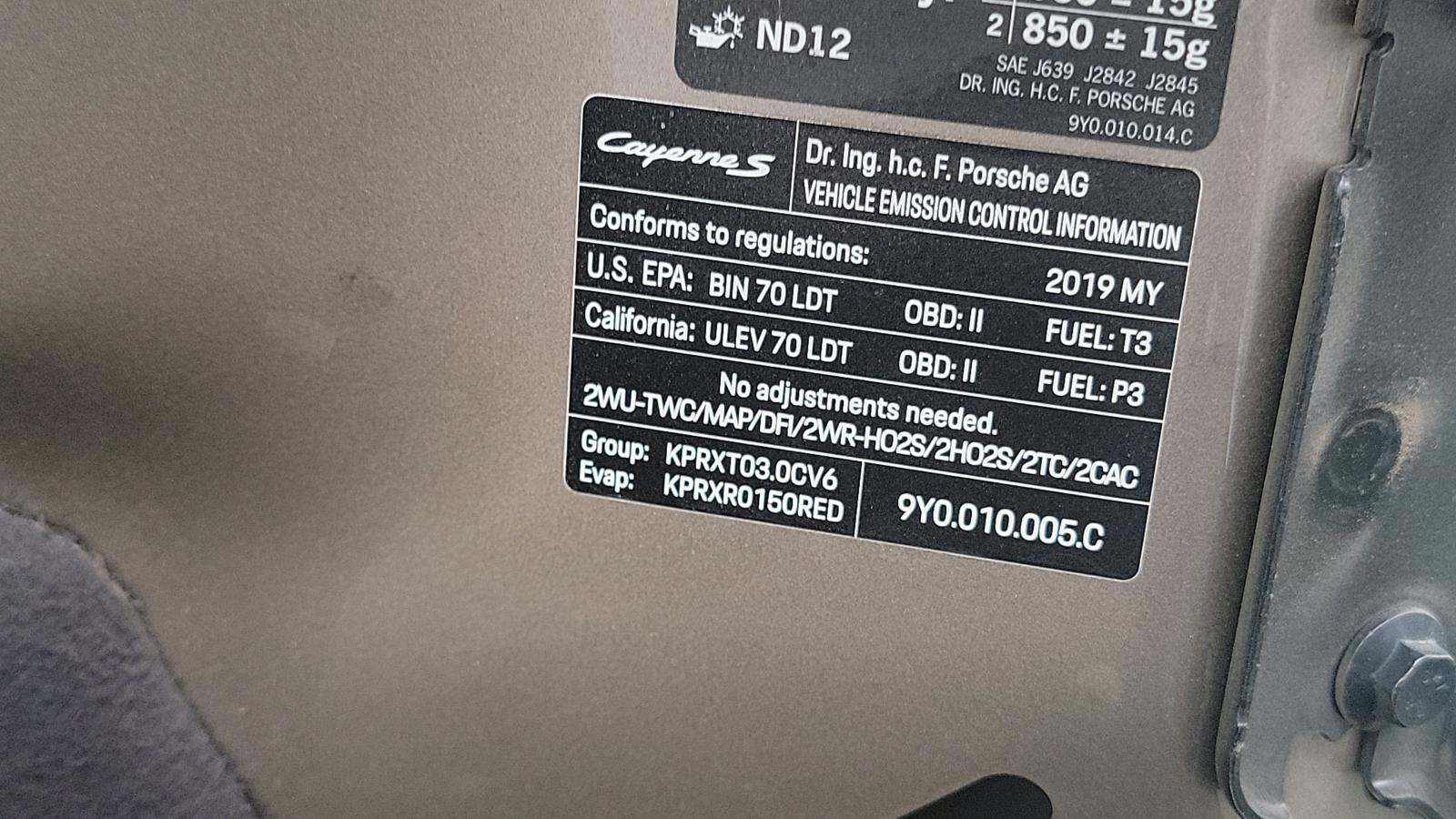 2019 Porsche Cayenne S AWD