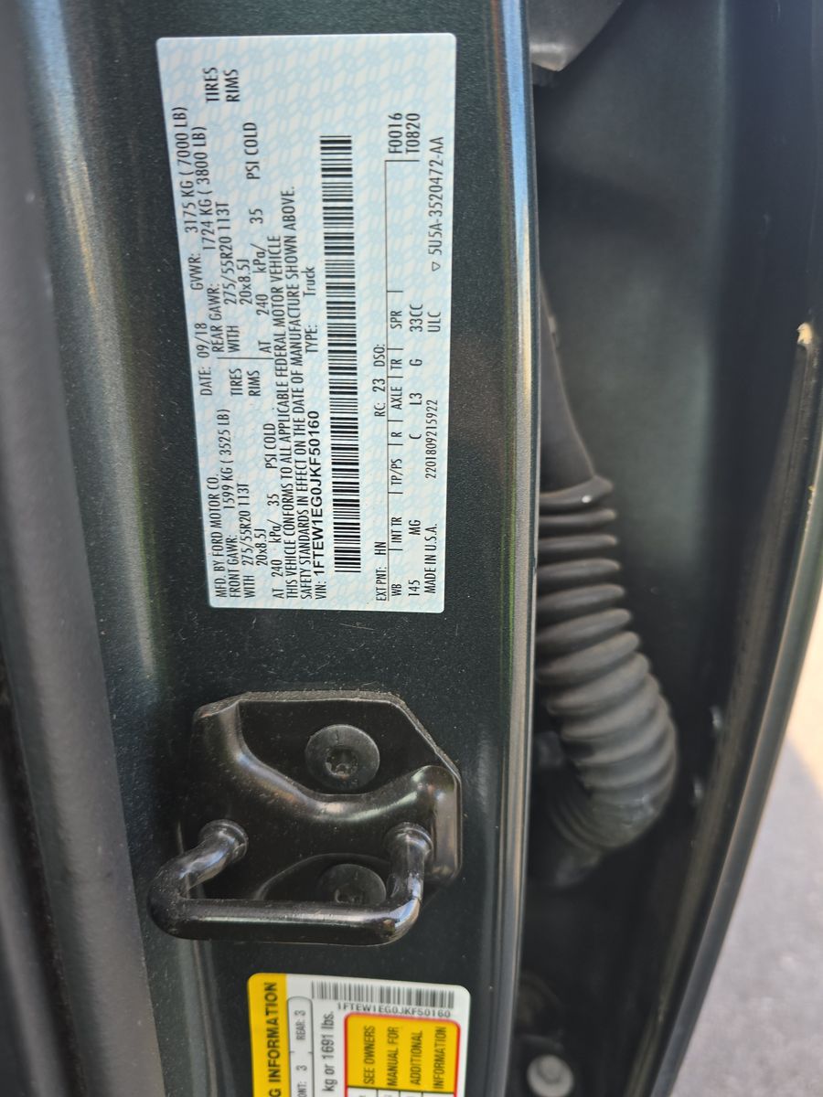 2018 Ford F-150 XLT AWD