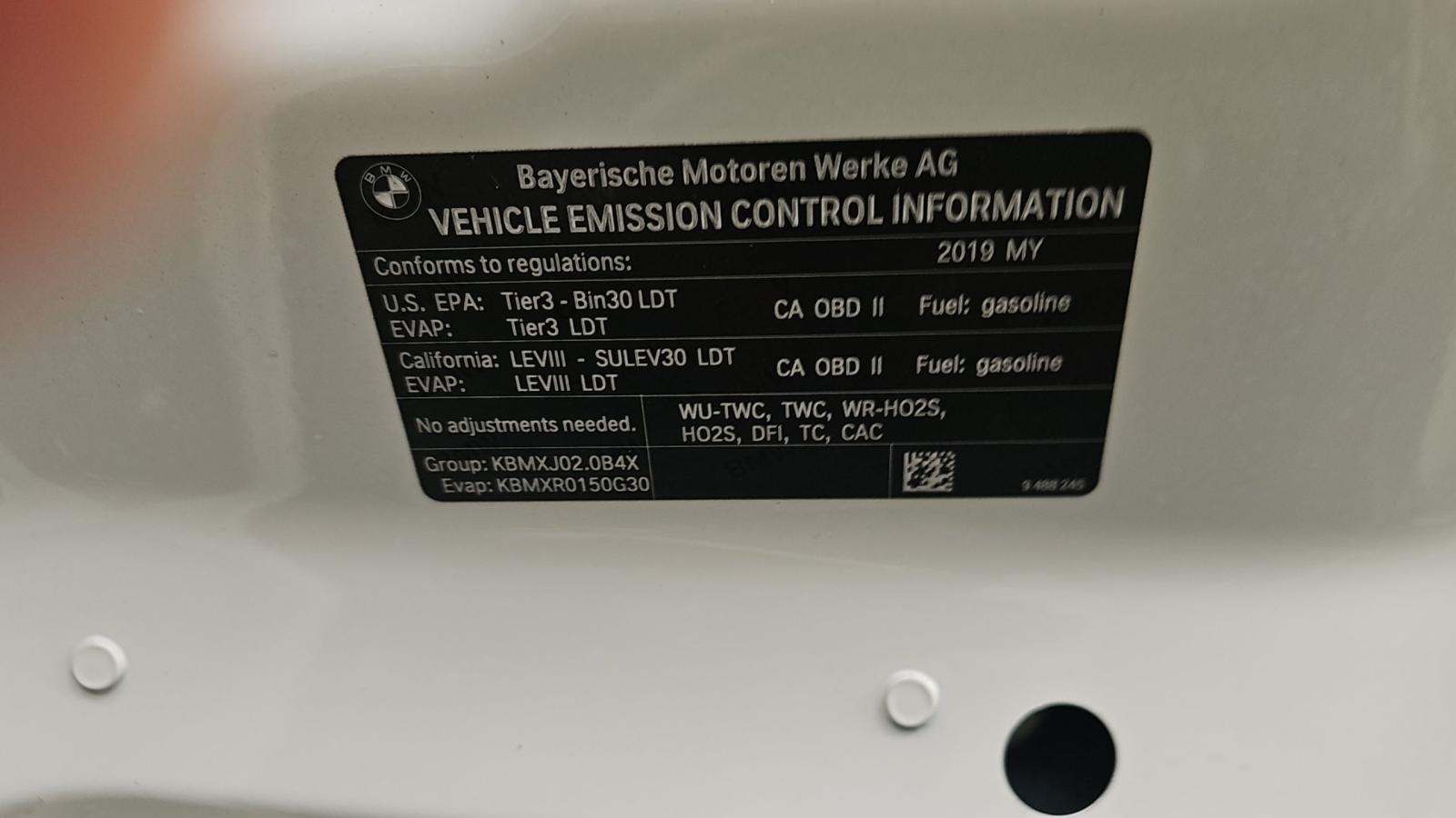 2019 BMW X3 sDrive30i RWD