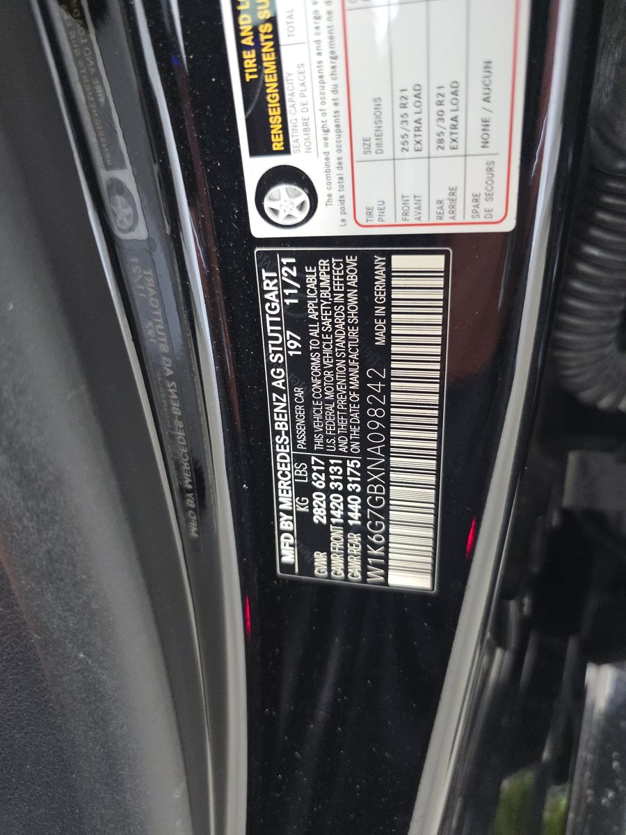 2022 Mercedes-Benz S-Class S 580 AWD