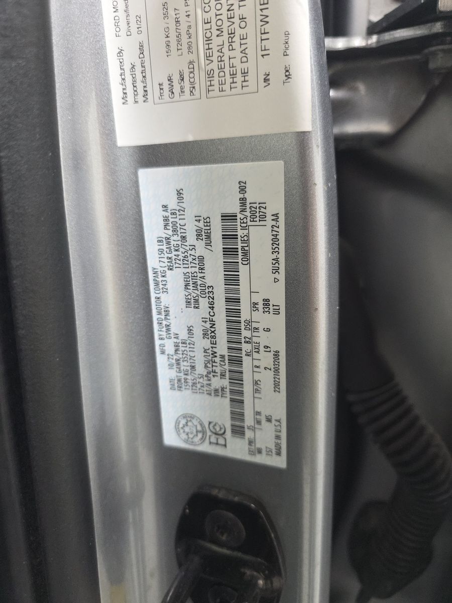 2022 Ford F-150 XLT AWD