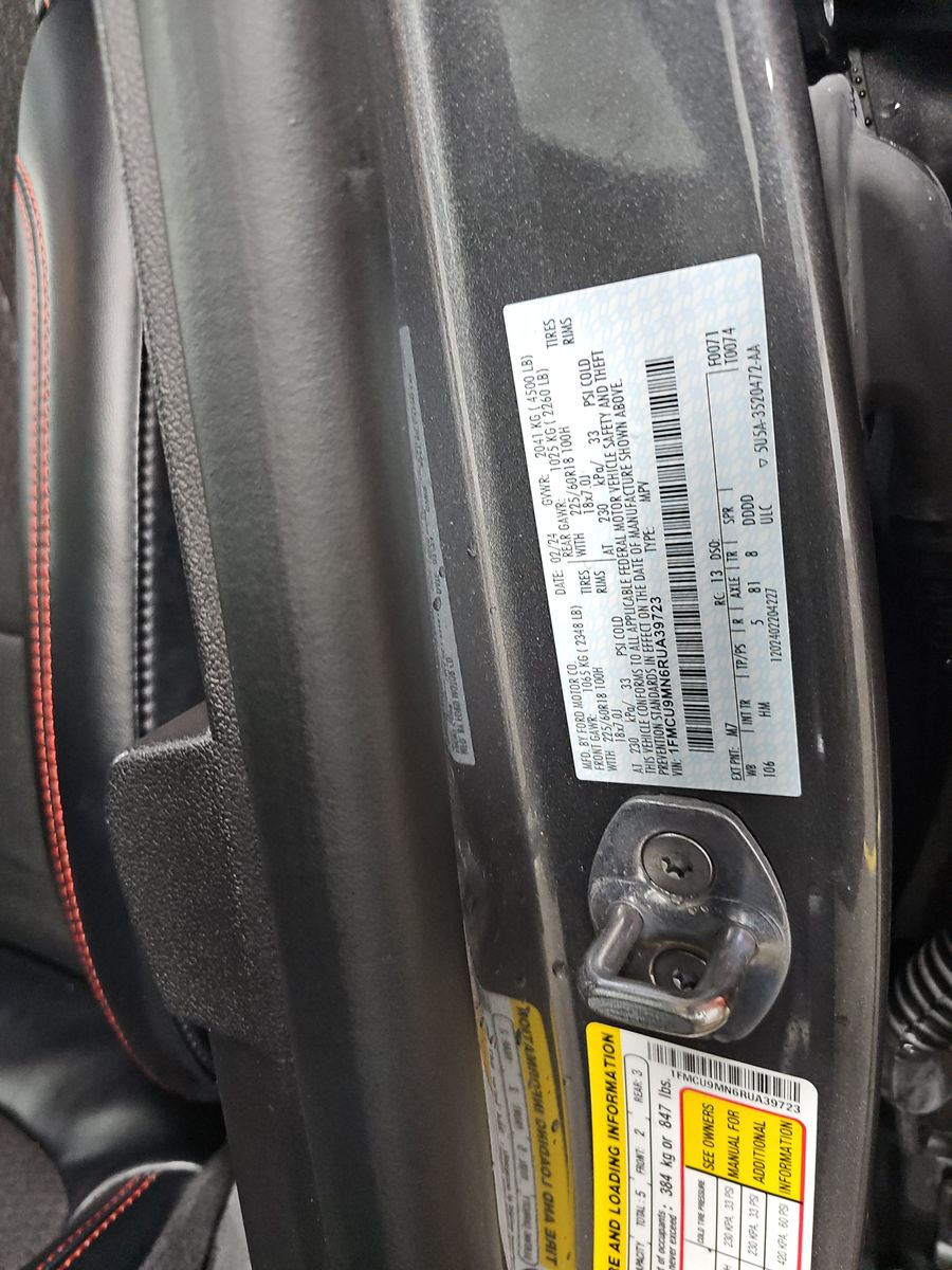 2024 Ford Escape ST-Line AWD