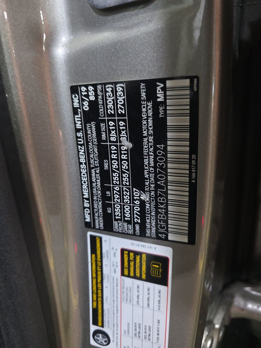 2020 Mercedes-Benz GLE GLE 350 AWD