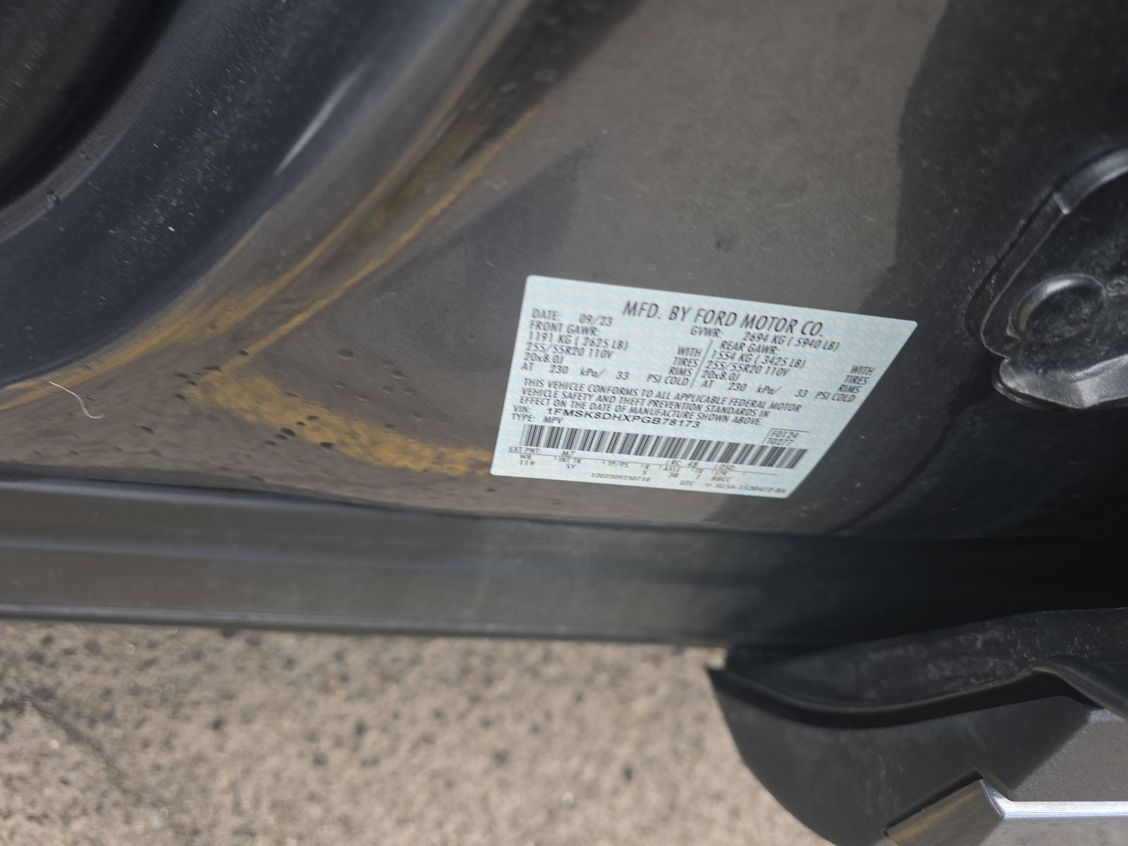 2023 Ford Explorer XLT AWD