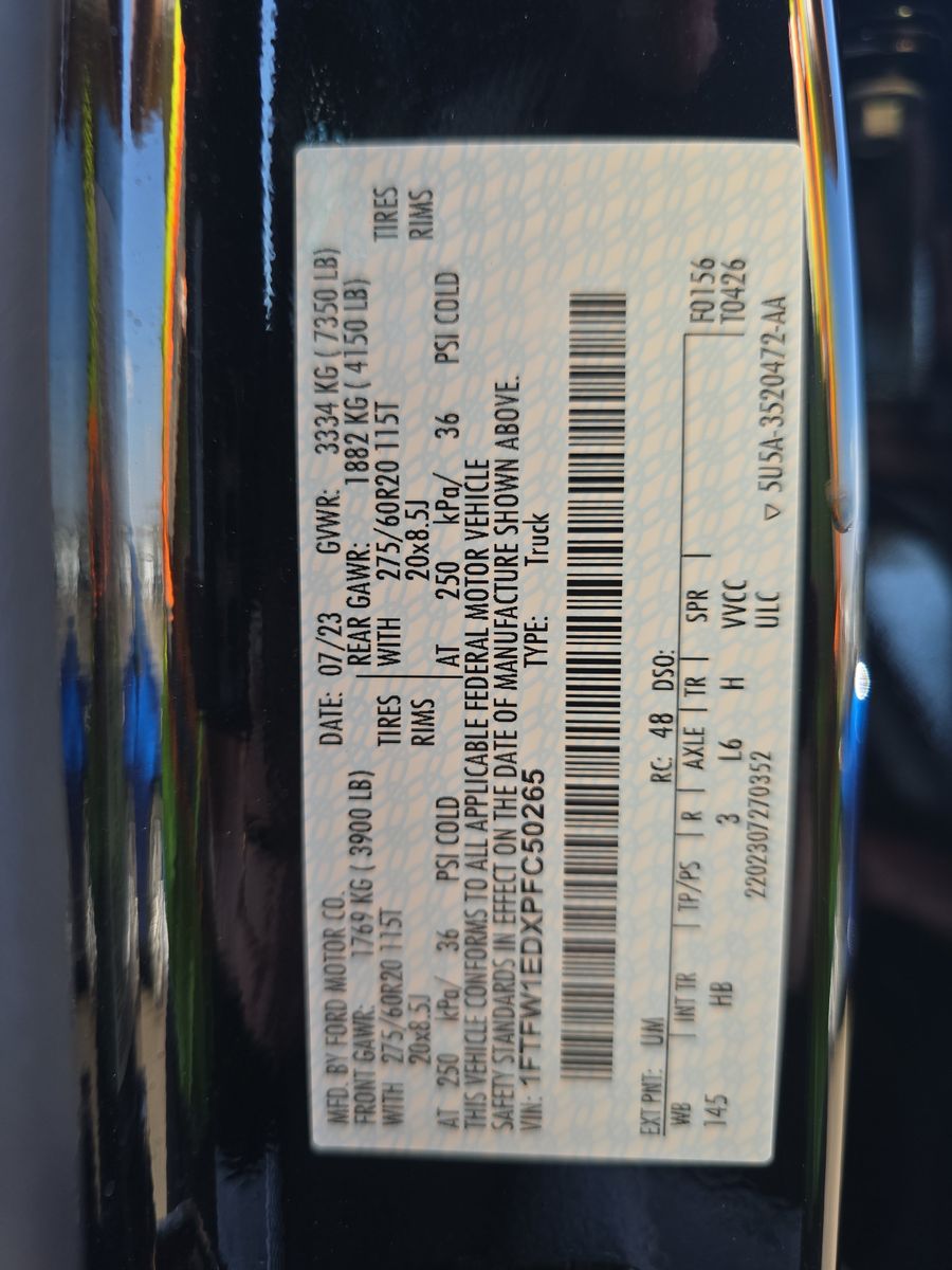 2023 Ford F-150 Hybrid Lariat AWD