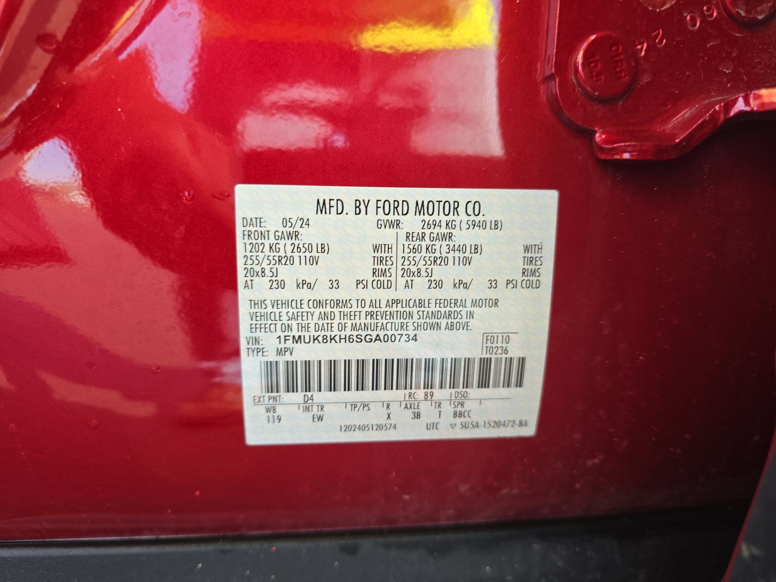 2025 Ford Explorer ST-Line AWD