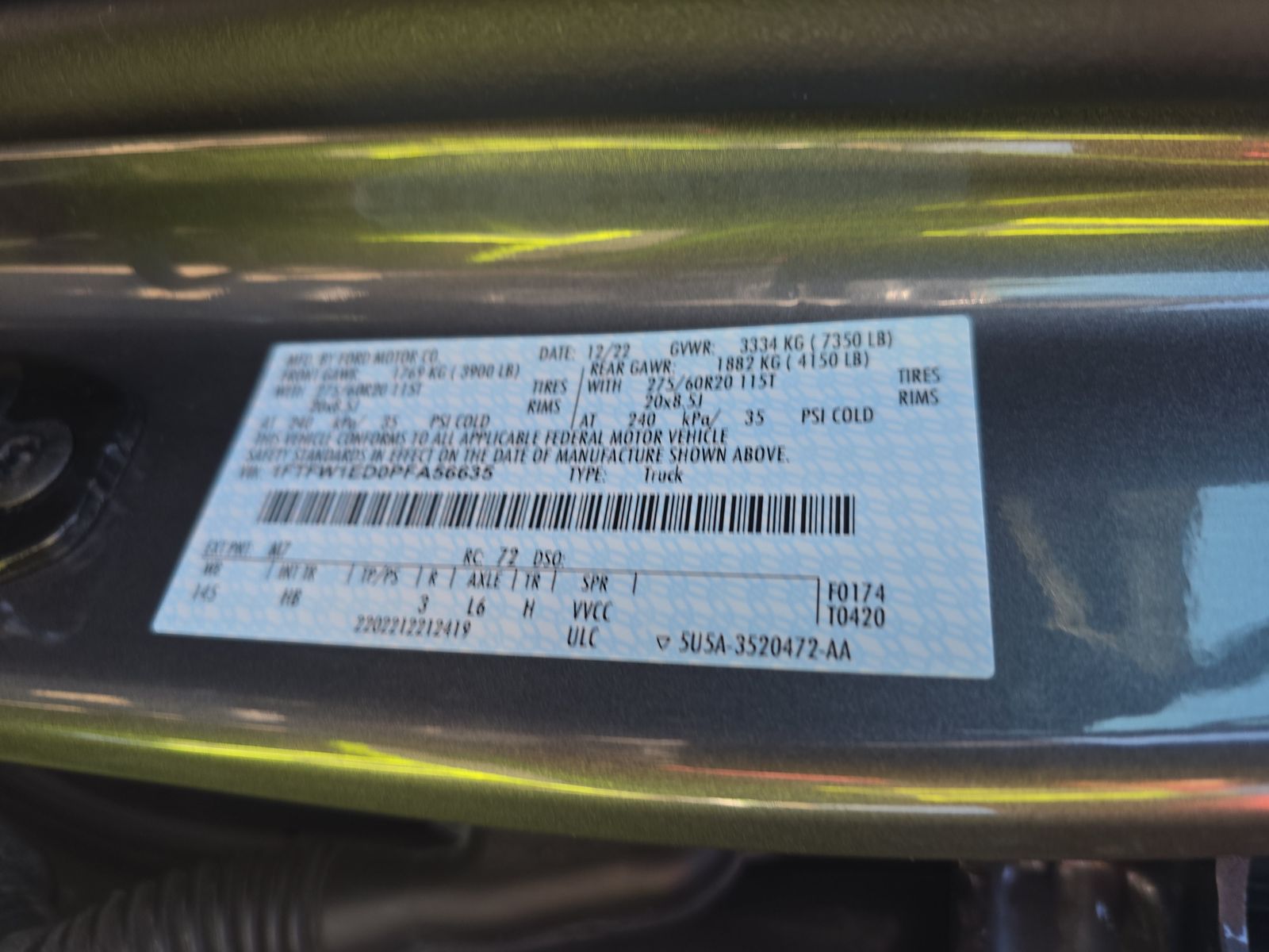 2023 Ford F-150 Hybrid Lariat AWD