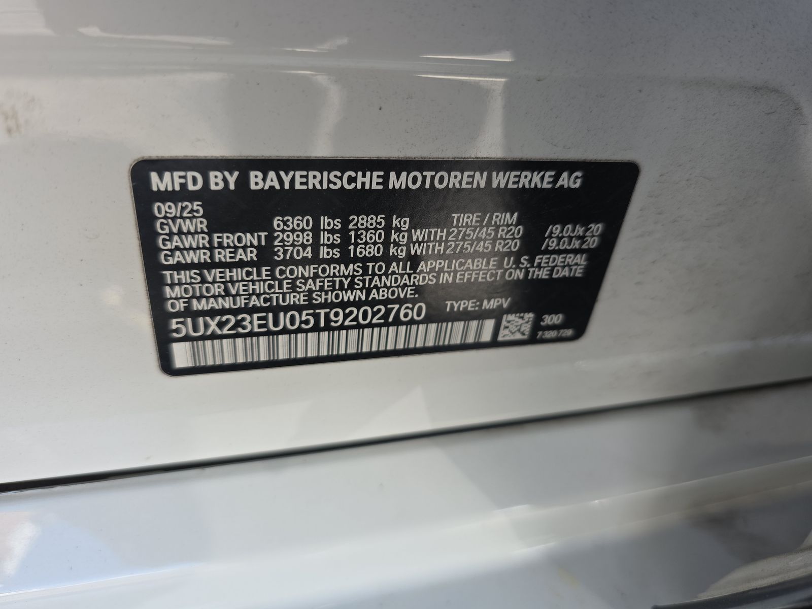 2026 BMW X5 xDrive40i AWD