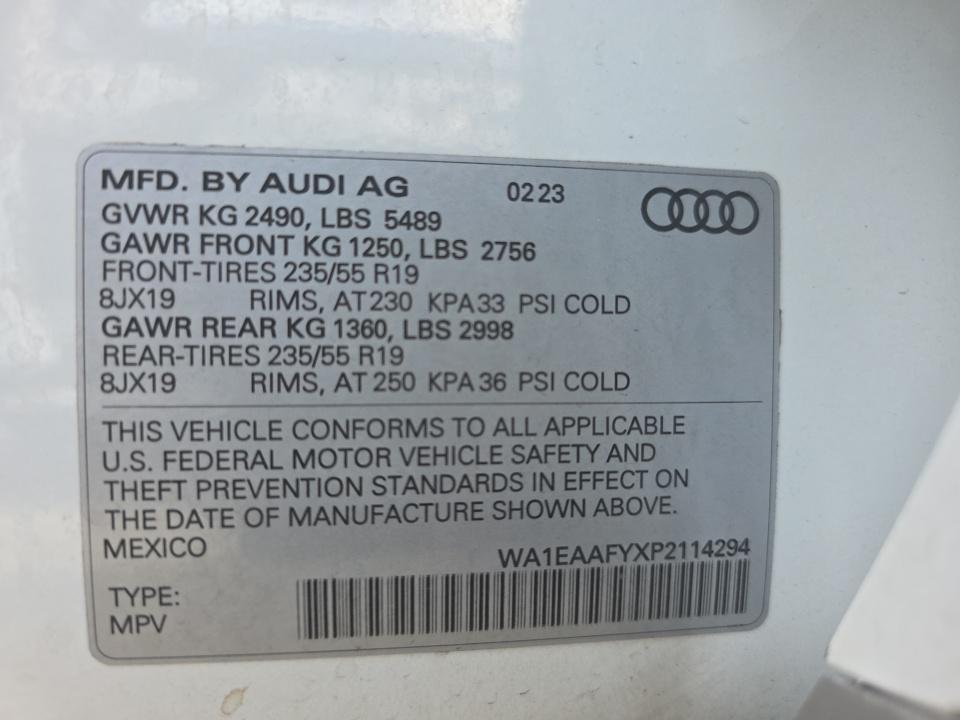 2023 Audi Q5 S line Premium Plus AWD