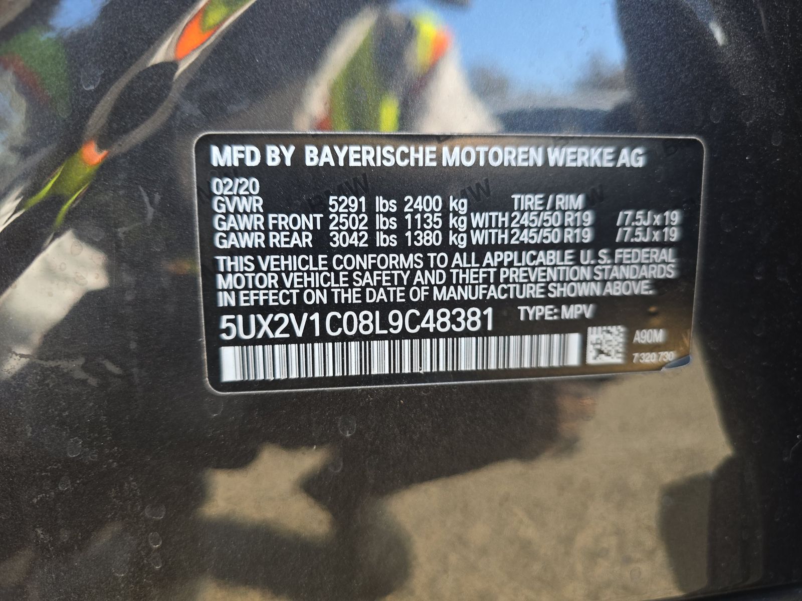 2020 BMW X4 xDrive30i AWD