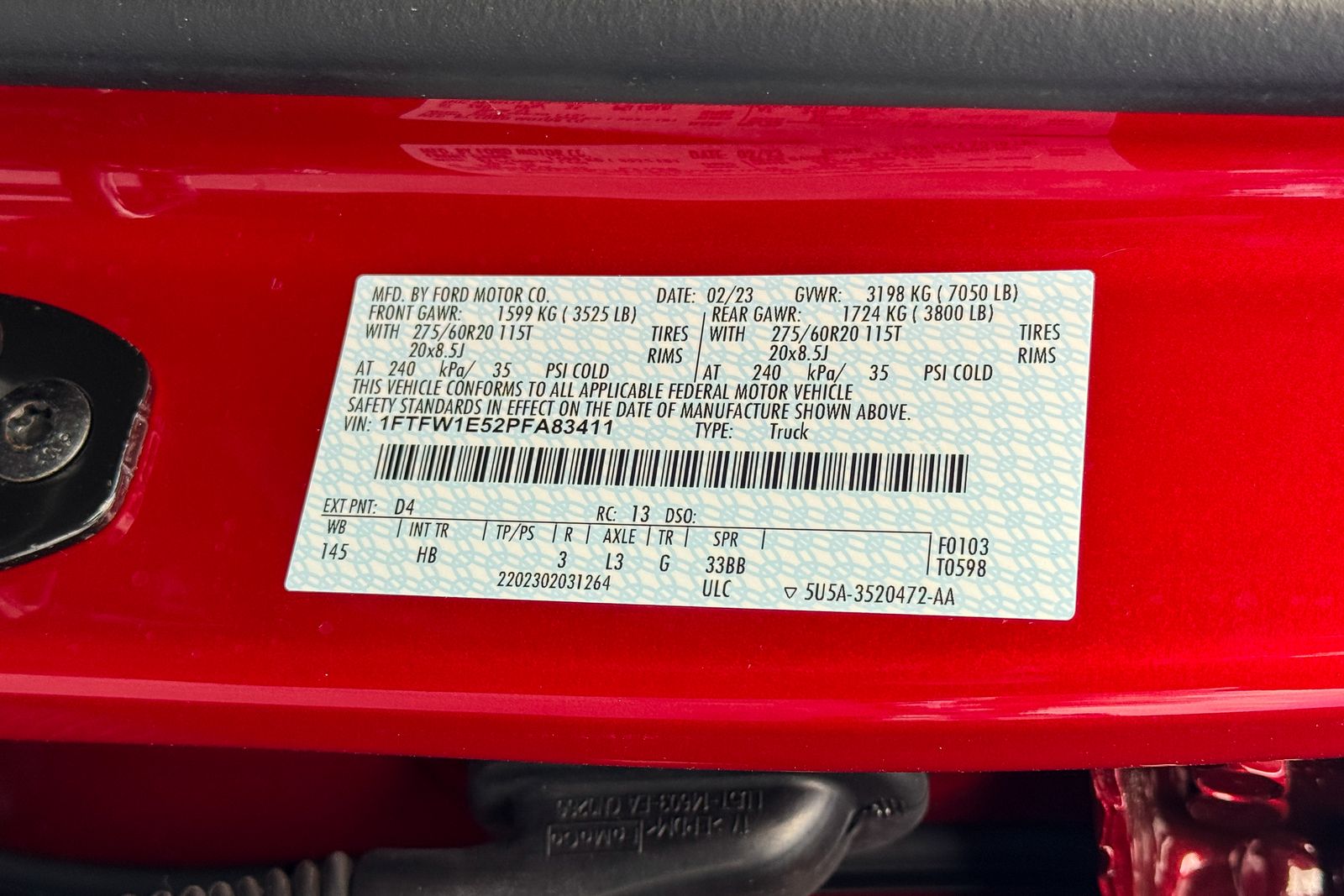 2023 Ford F-150 Lariat AWD