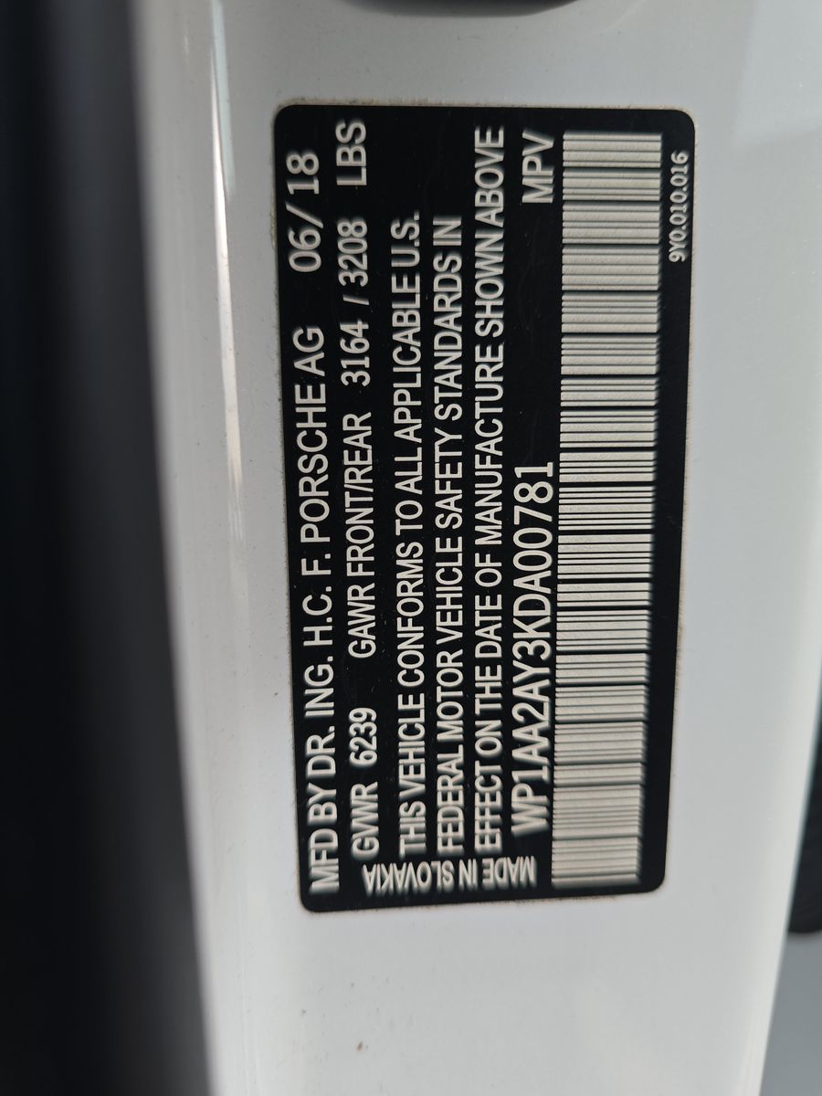 2019 Porsche Cayenne Base AWD