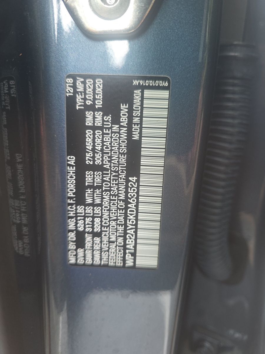 2019 Porsche Cayenne S AWD