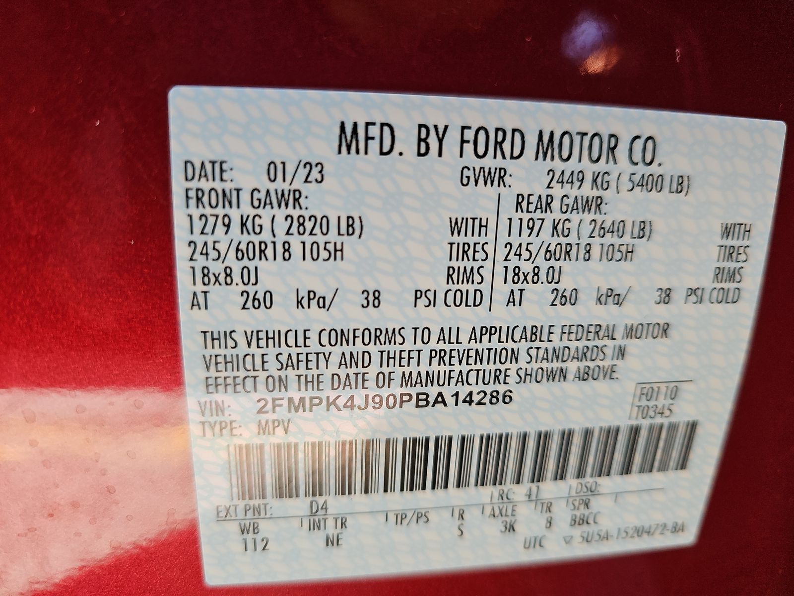 2023 Ford Edge SEL AWD