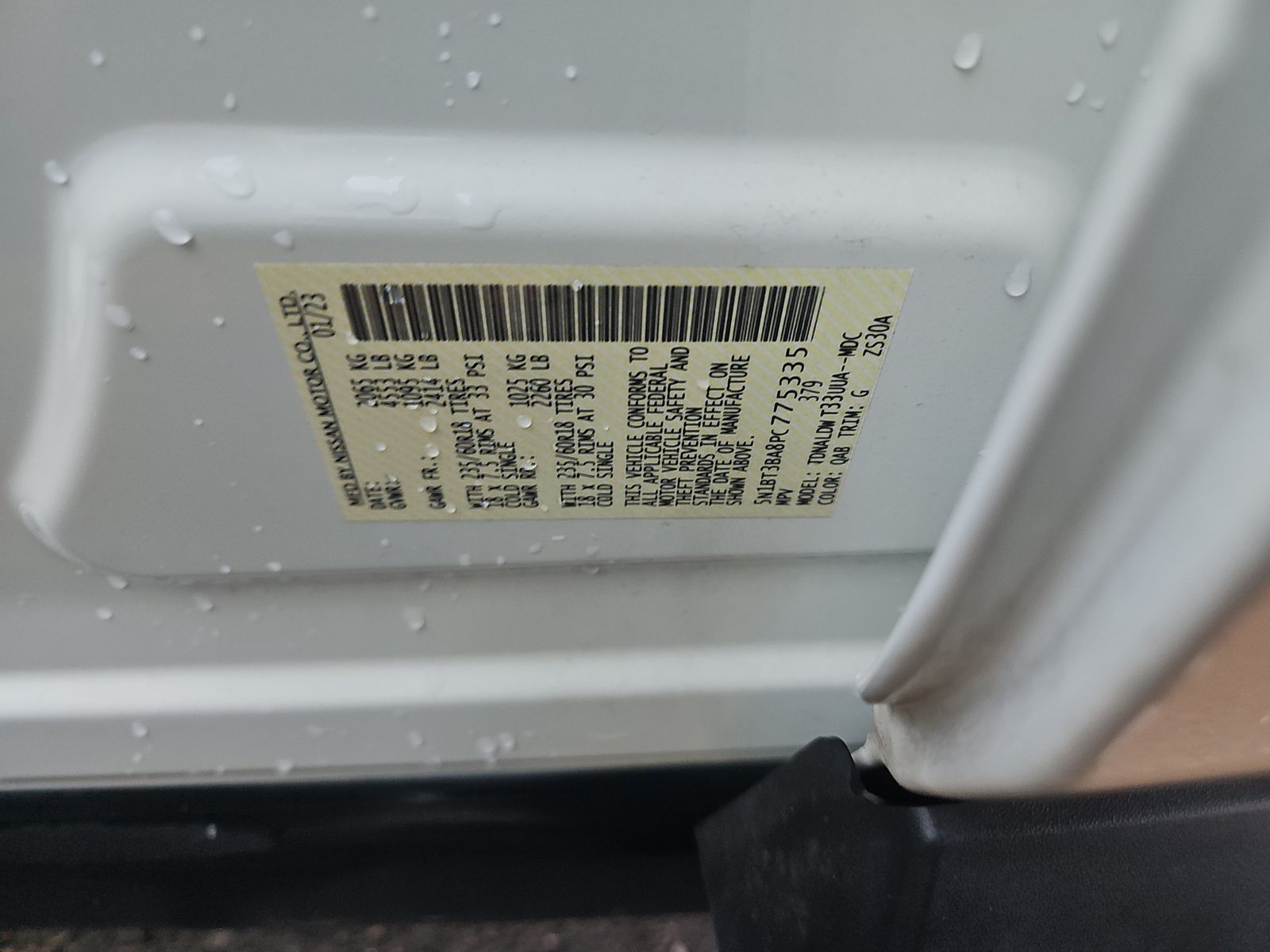 2023 Nissan Rogue SV FWD