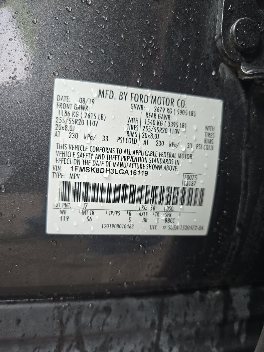 2020 Ford Explorer XLT AWD