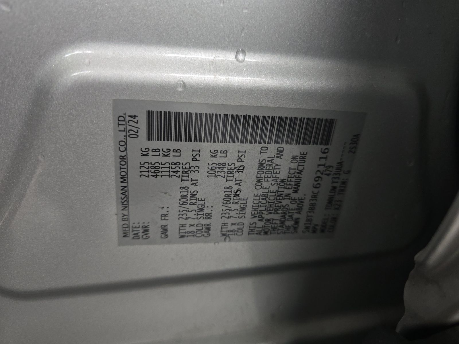 2024 Nissan Rogue SV AWD