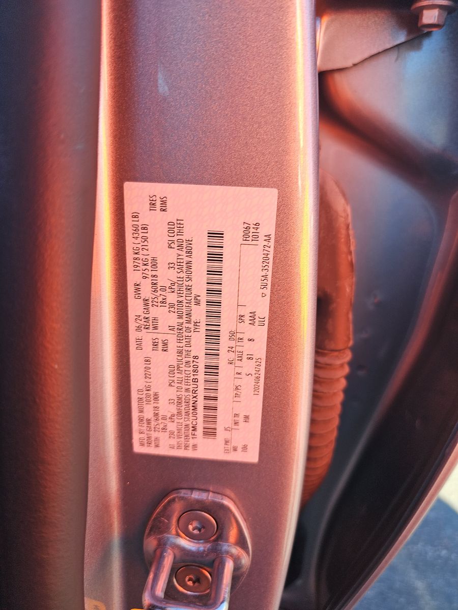 2024 Ford Escape ST-Line FWD