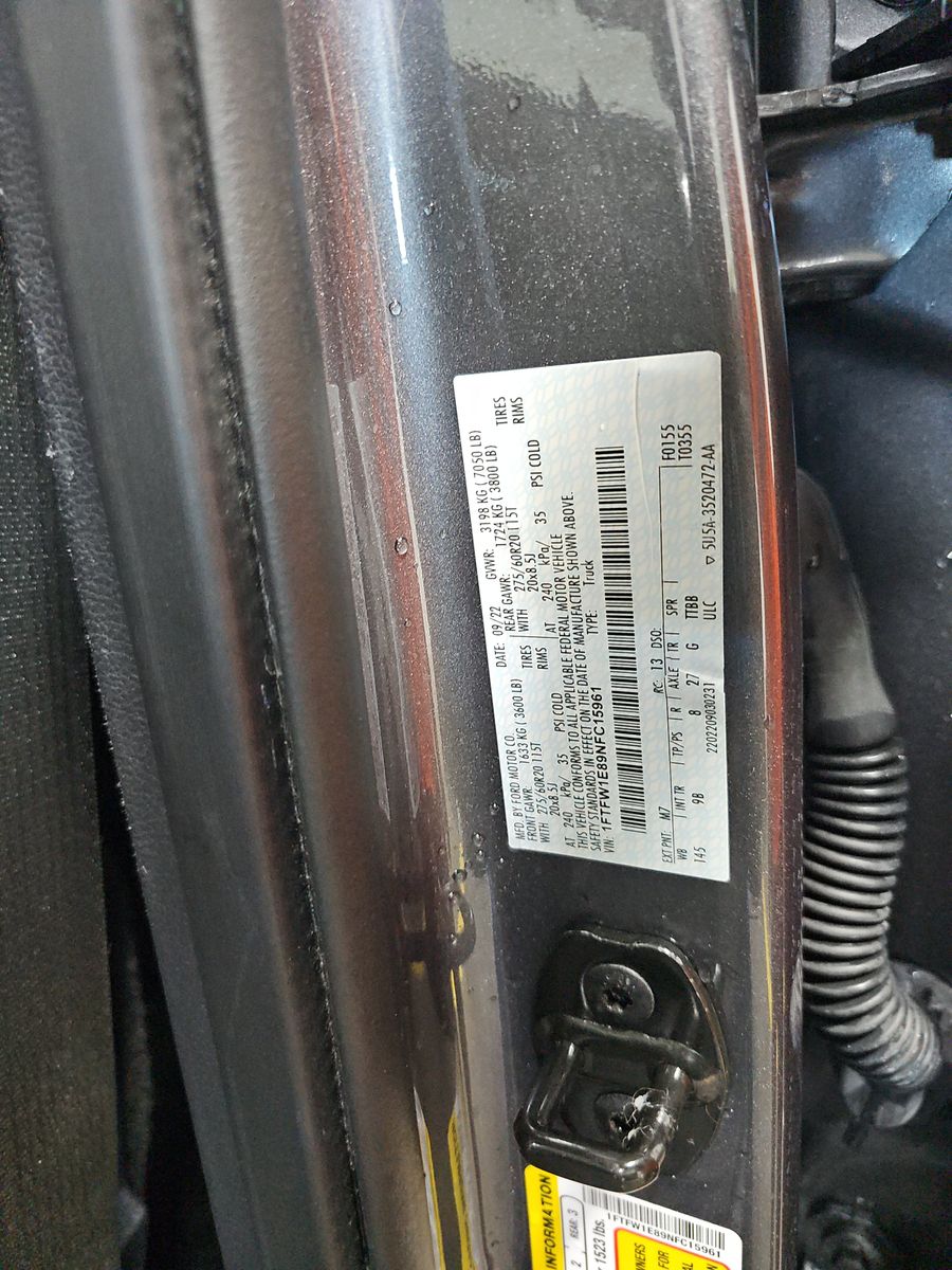 2022 Ford F-150 Platinum AWD