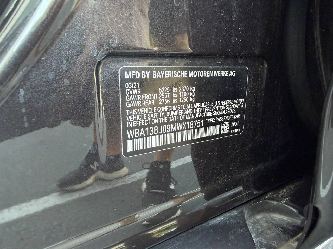 2021 BMW 5 Series 530i xDrive AWD