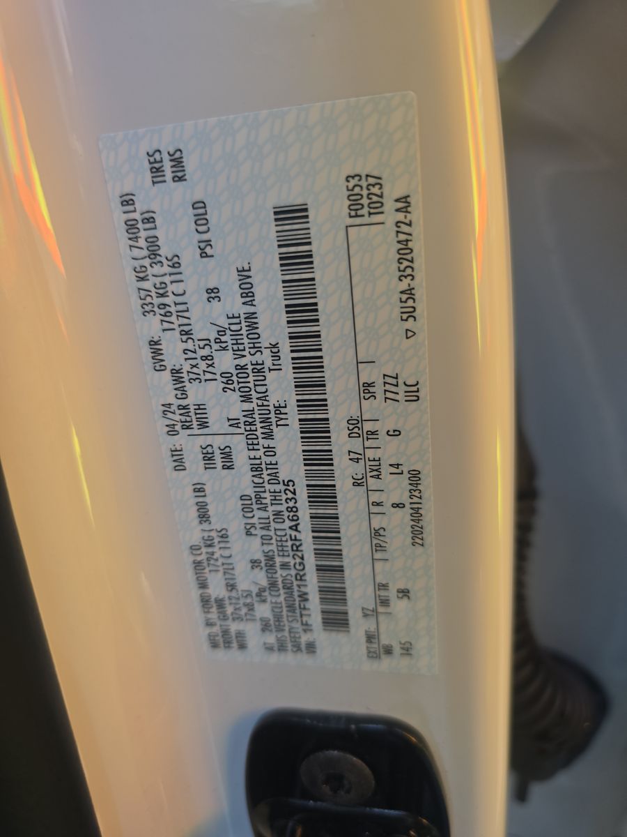 2024 Ford F-150 Raptor AWD