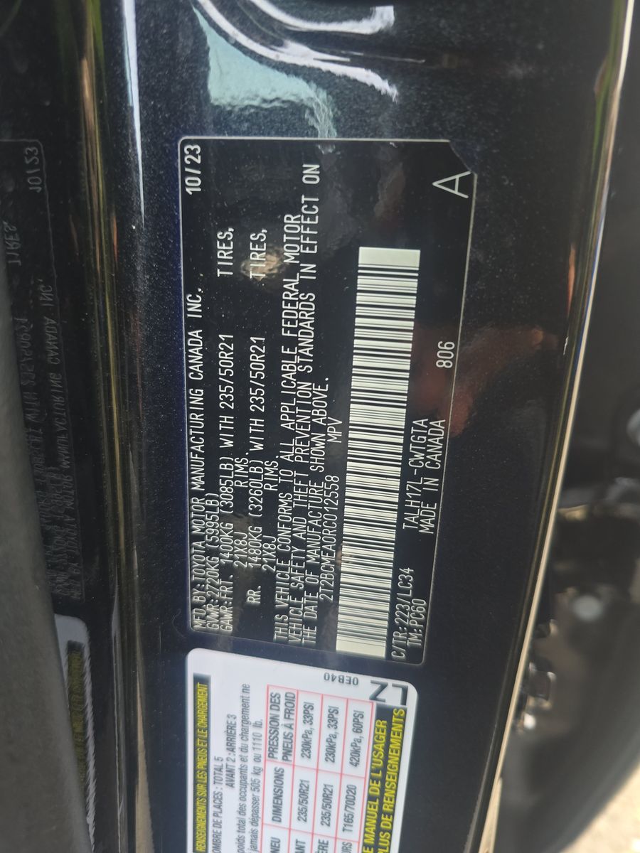 2024 Lexus RX RX 500h F SPORT Performance AWD