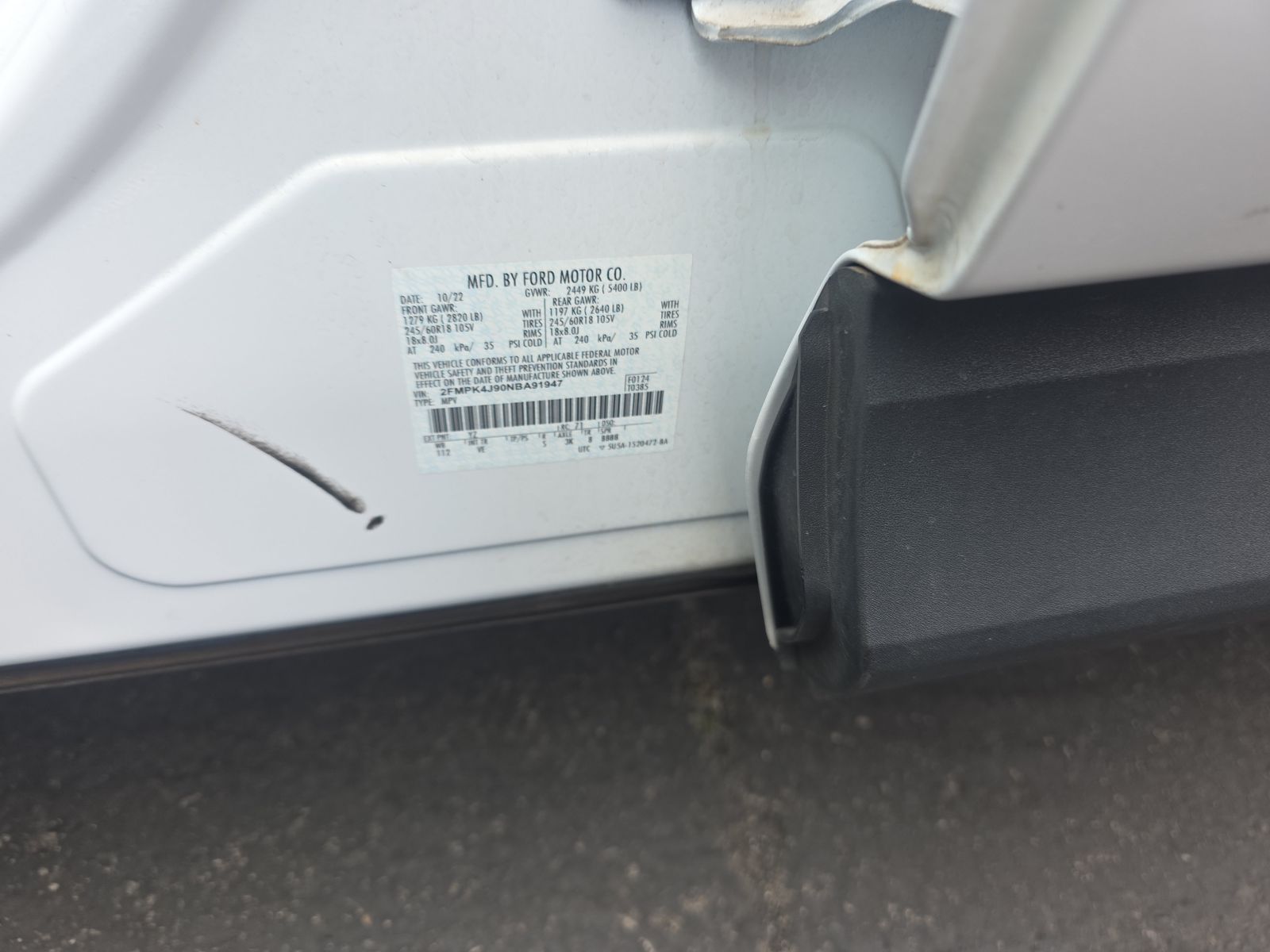 2022 Ford Edge SEL AWD