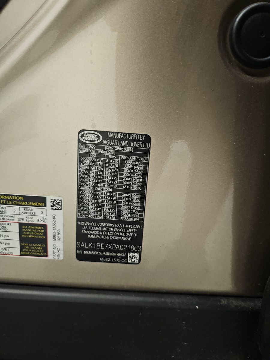 2023 Land Rover Range Rover Autobiography LWB AWD