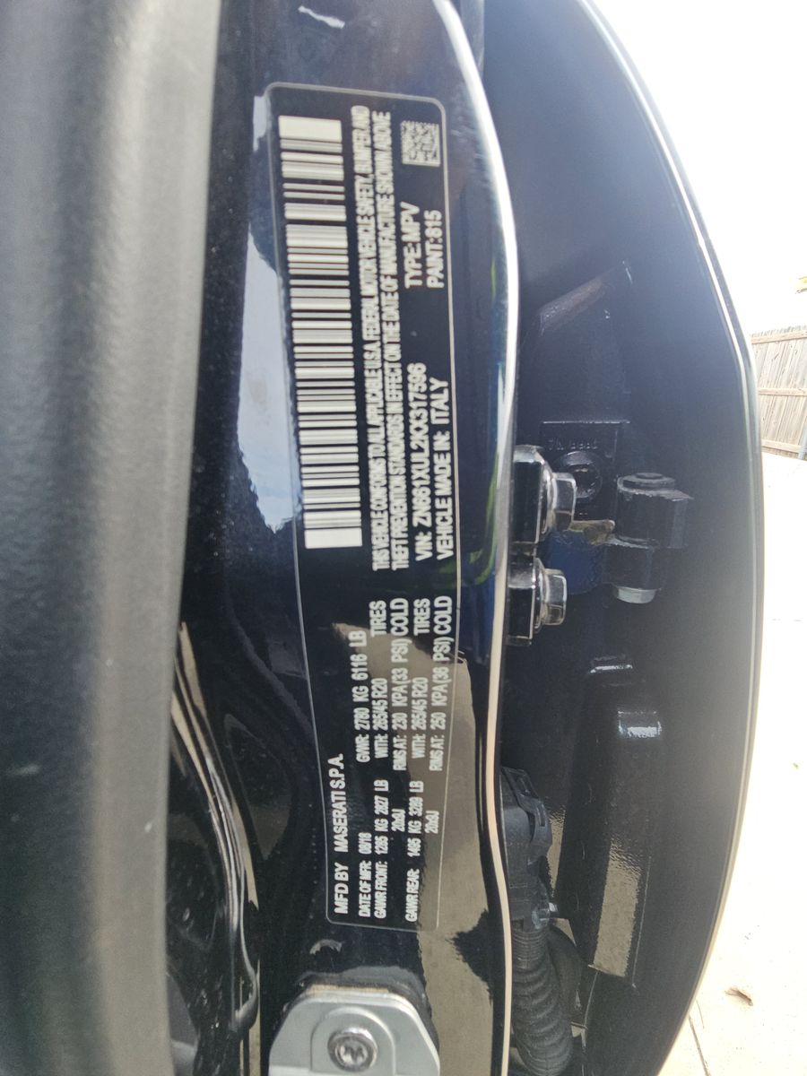 2019 Maserati Levante GranLusso AWD