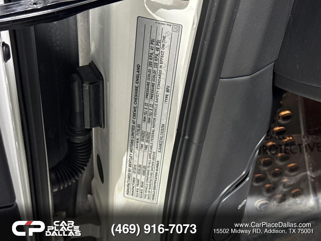 2020 Bentley Bentayga V8 AWD