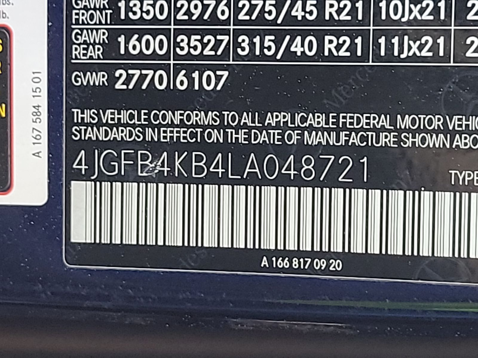 2020 Mercedes-Benz GLE GLE 350 AWD