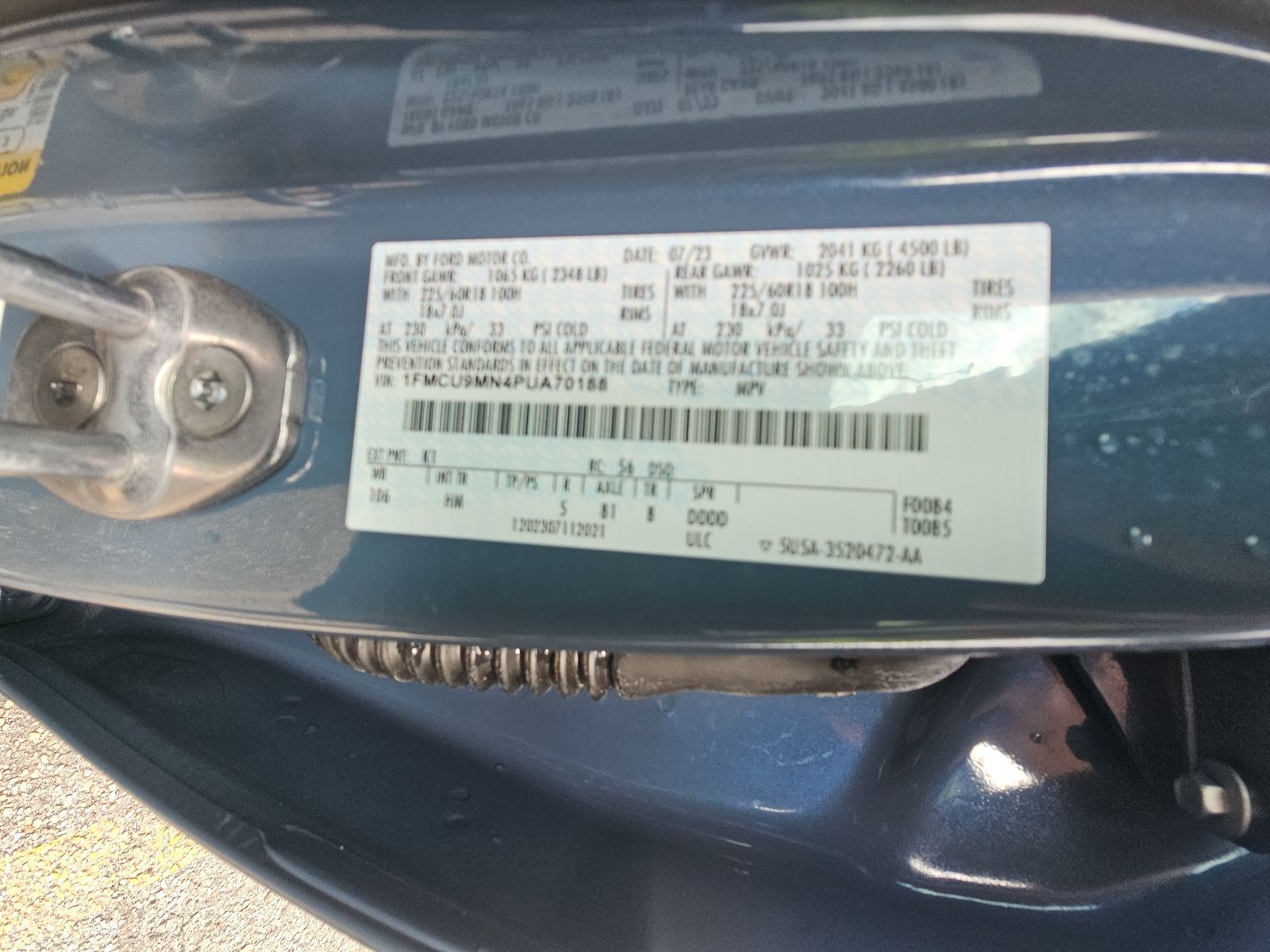 2023 Ford Escape ST-Line AWD