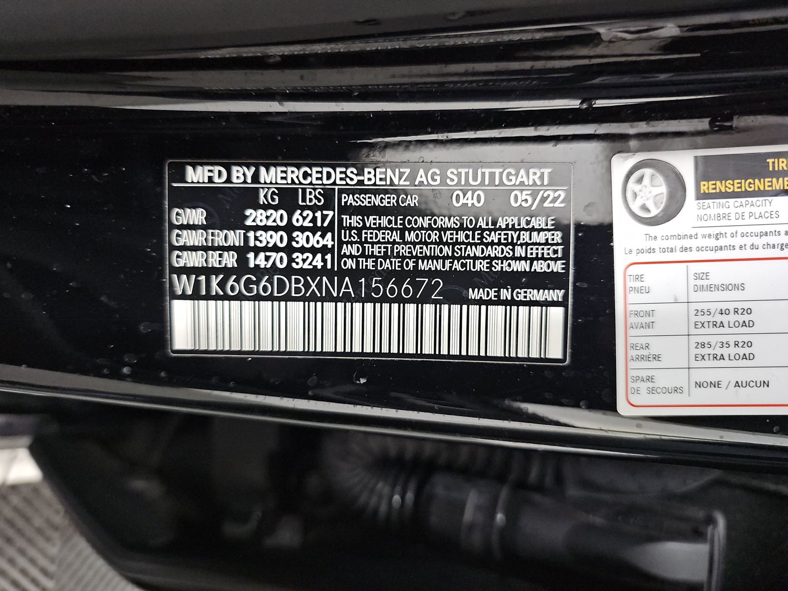 2022 Mercedes-Benz S-Class S 500 AWD