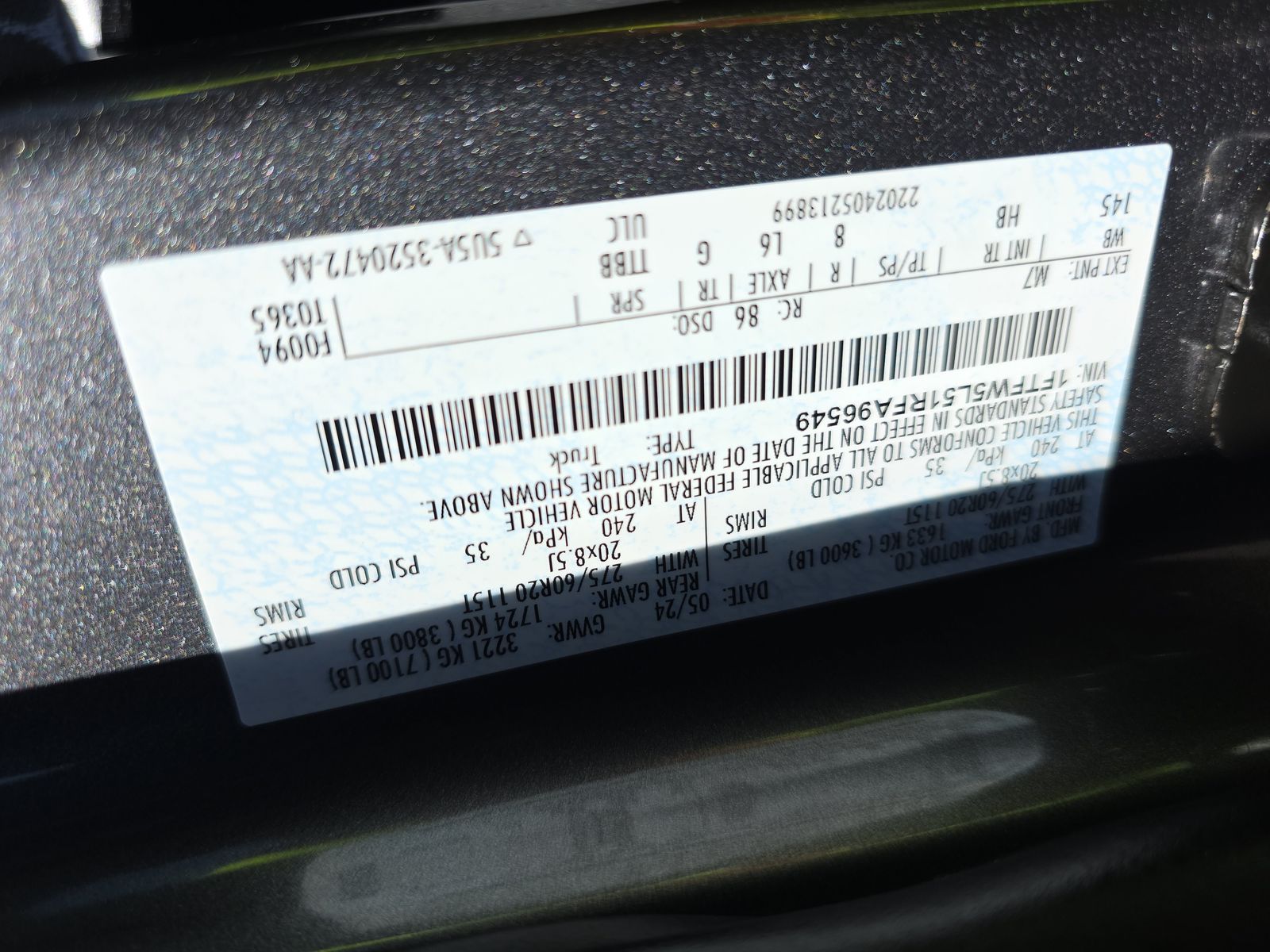 2024 Ford F-150 Lariat AWD