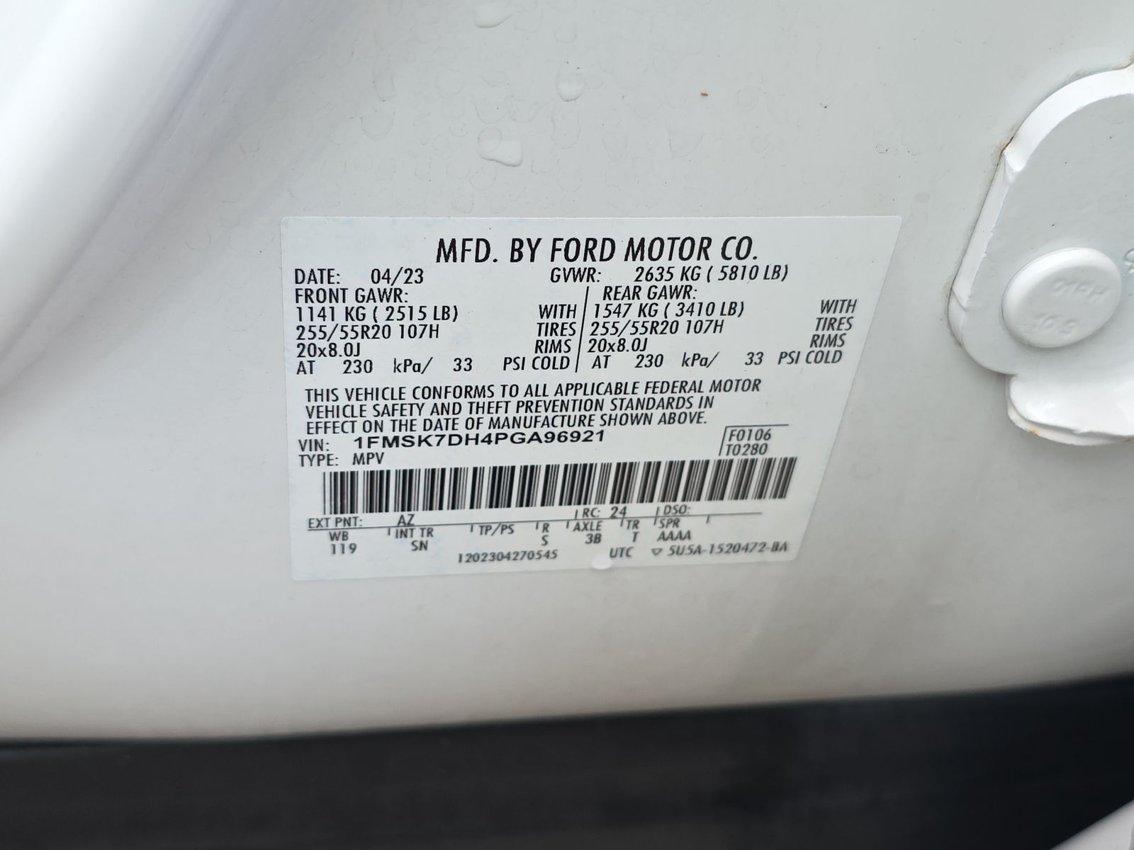 2023 Ford Explorer XLT FWD