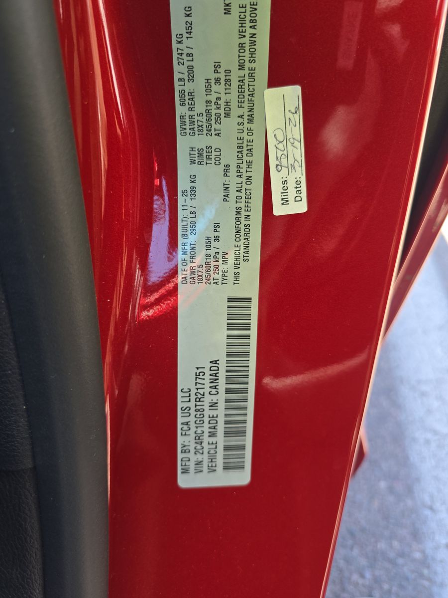 2026 Chrysler Pacifica Limited FWD