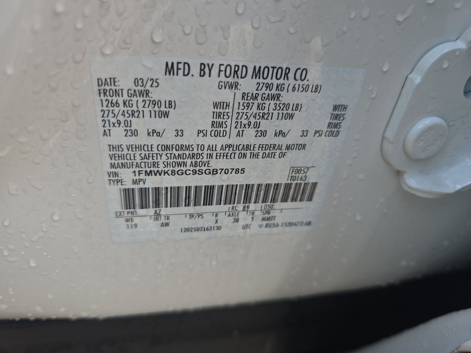 2025 Ford Explorer ST AWD