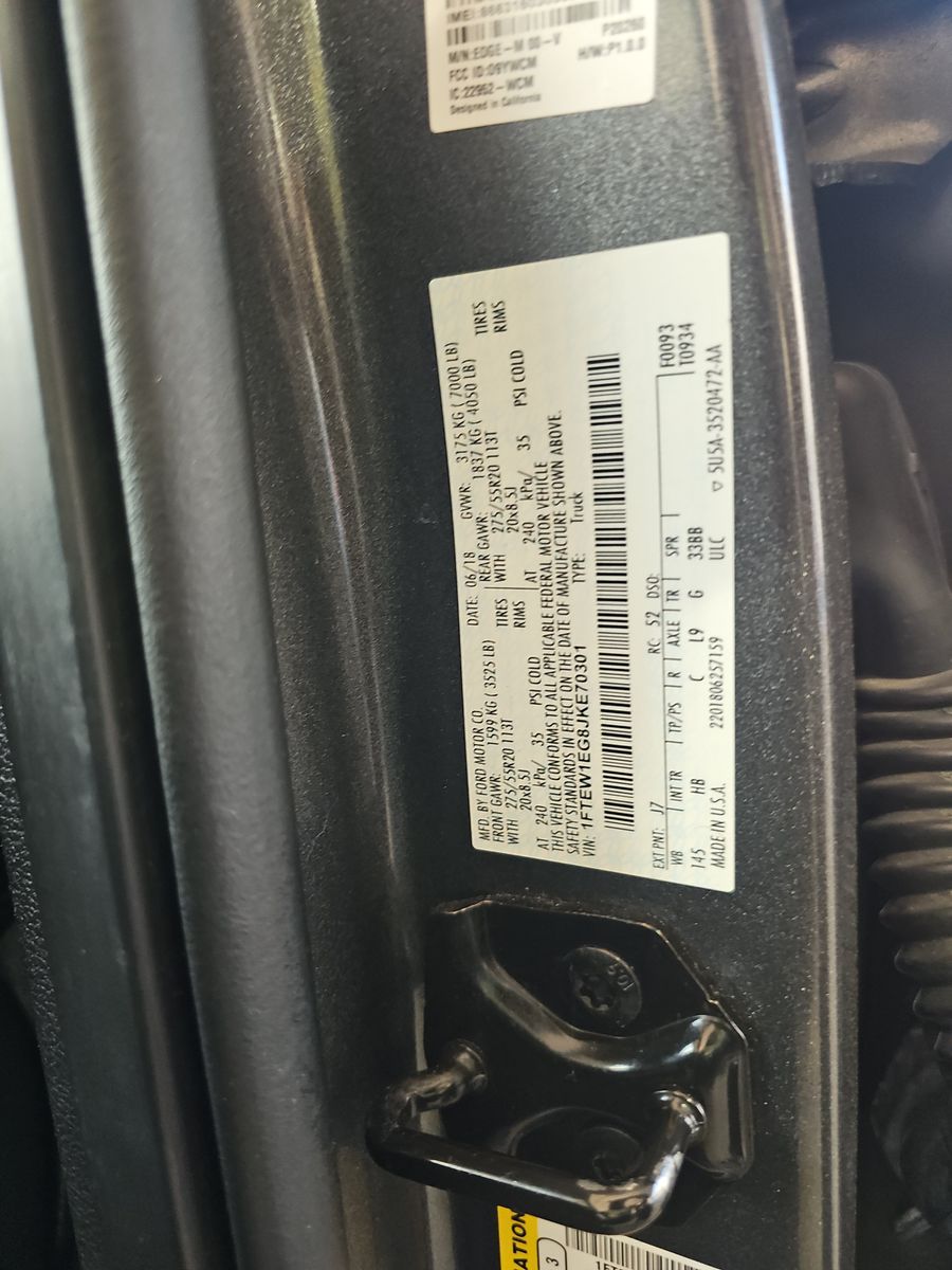 2018 Ford F-150 Lariat AWD