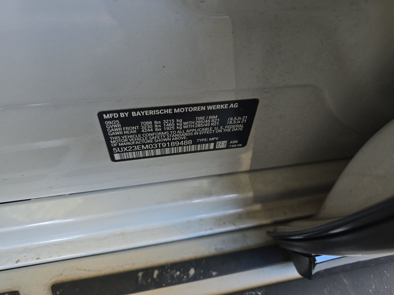 2026 BMW X7 xDrive40i AWD