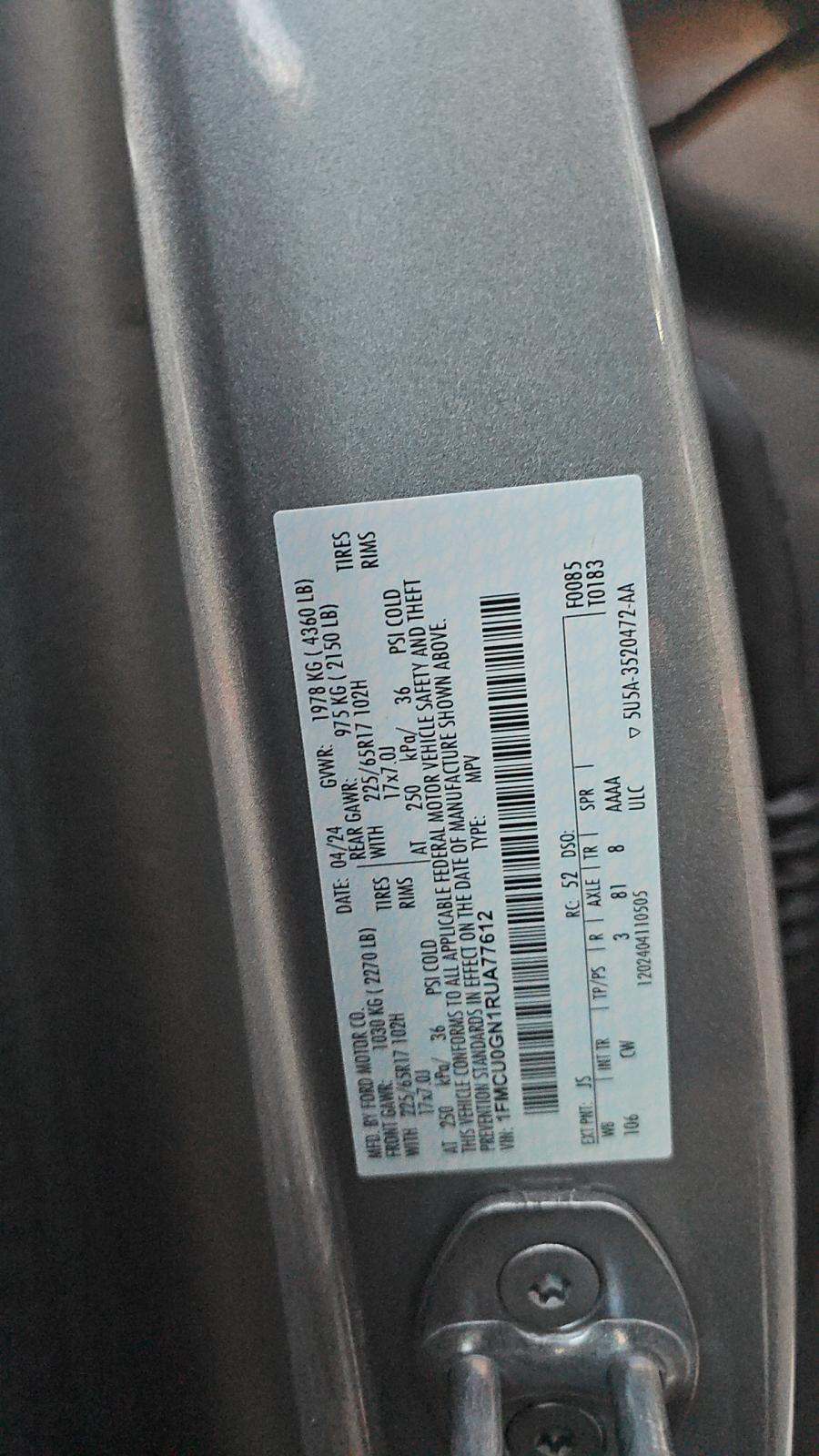 2024 Ford Escape Active FWD